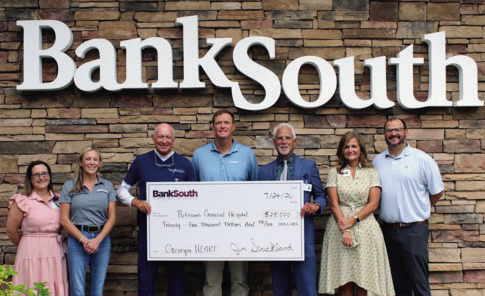 BankSouth donates $25K to Putnam General Hospital