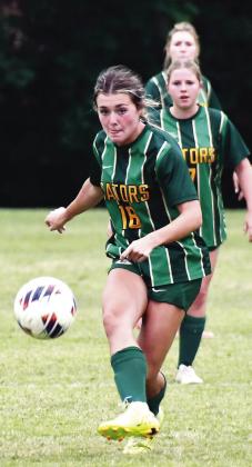 Natalie Sills (18) was among seven seniors the Gatewood girls soccer team lost to graduation at the end of this season. IAN TOCHER/Staff