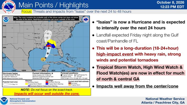 State, county brace for Hurricane Isaias
