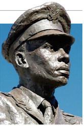 Bronze tribute to hometown hero revealed