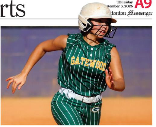 Gatewood junior Mikaela Angel has helped spark the Gators’ offense from the leadoff spot as the team enters region play with a 7-3 record. LANCE McCURLEY/Staff