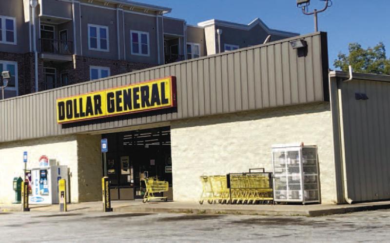 The fire chief, police chief and code enforcement officer cited the Dollar General store for safety issues. LYNN HOBBS/Staff