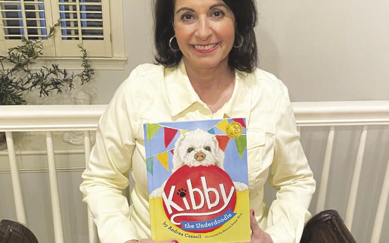 Children’s author Andrea Cassell recently released her fourth children’s book, Kibby the Underdoodle. CONTRIBUTED