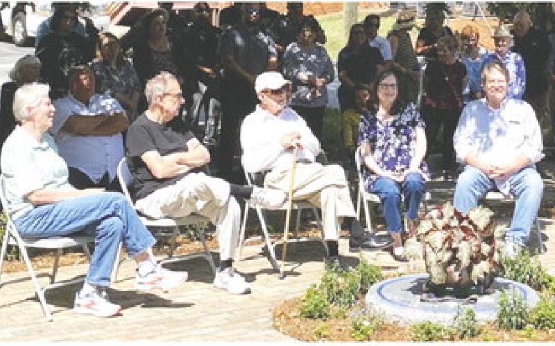 Pictured are, from left, Linda Williams, Philip Lee Williams, Woody Williams, Laura Jane Williams Kuncaitis, and Duane Kuncaitis. CONTRIBUTED
