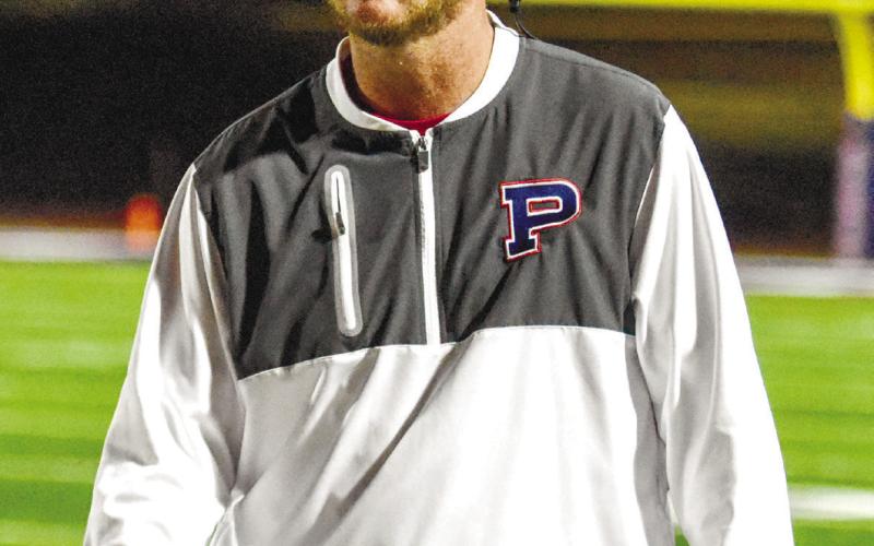 Putnam County head Joel Harvin took the War Eagles to the playoffs in his first season at the helm. LANCE McCURLEY/Staff