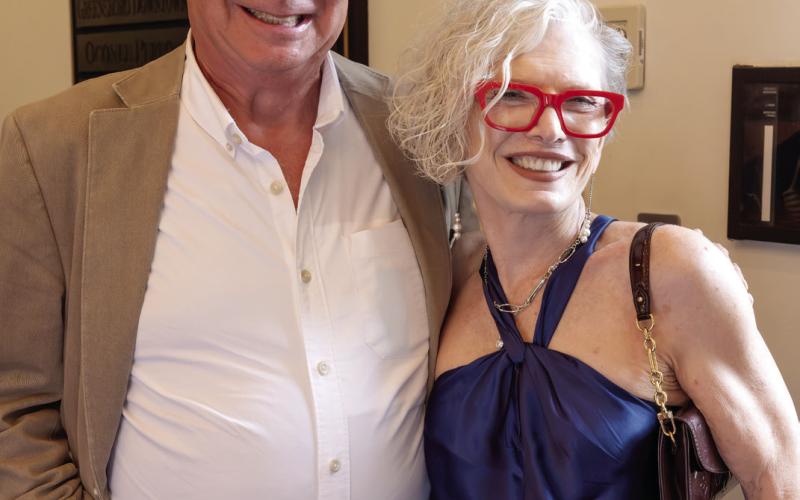 Jeff Keim with Victoria Darby