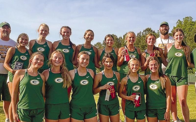 The Lady Gators placed second behind Brentwood Academy at the GIAA Region 4-AA meet. CONTRIBUTED