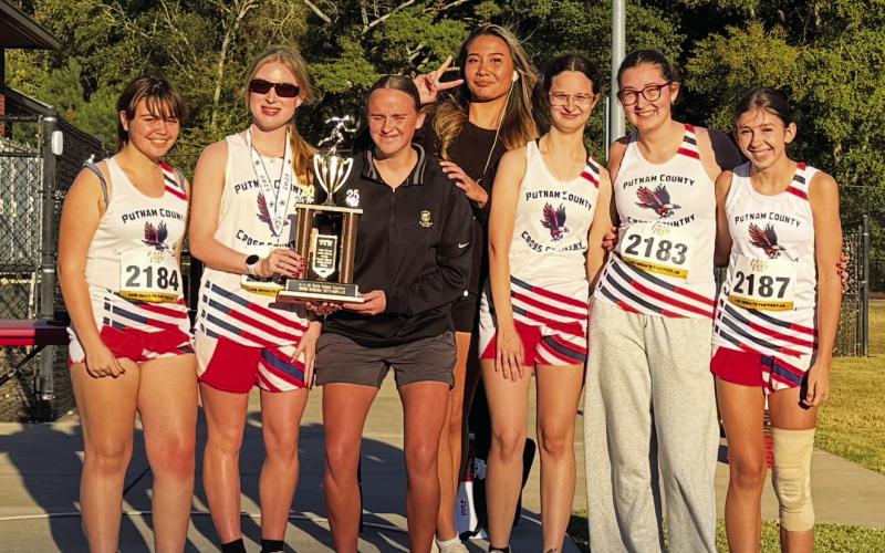Last year’s Lady War Eagles finished second in region competition, with several runners returning in 2026. CONTRIBUTED