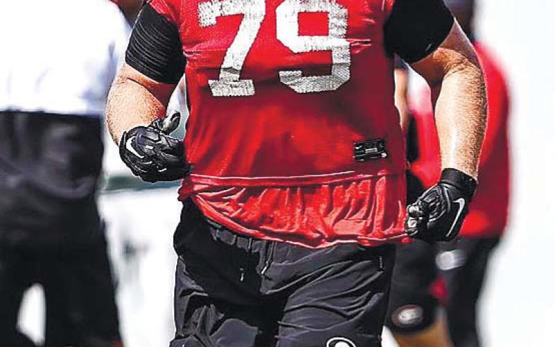 Weston Wallace was a scout team member of the back-to-back champion UGA Bulldogs, but this year is going after a starter's role with the GSU Eagles in Statesboro.  (Photo/UGA Athletics)