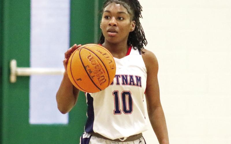 Putnam County Lady War Eagle Journey Waller (2) was an All-Region honorable mention. LANCE McCURLEY/Staff