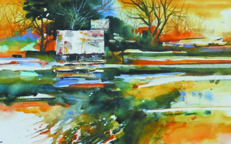 Festival Hall in downtown Greensboro will mark a milestone when it hosts the Georgia Watercolor Society Member Exhibition Sept. 14 through Oct. 26. (CONTRIBUTED)