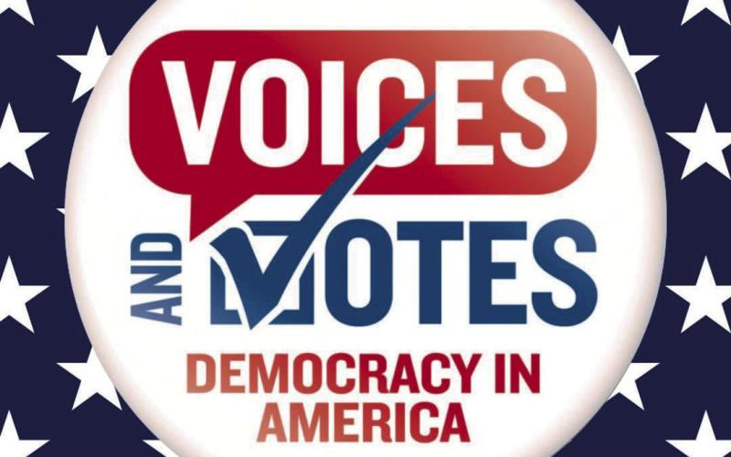 The Smithsonian Institution’s “Voices and Votes: Democracy in America” traveling exhibit will debut in Eatonton with a soft opening for educators on April 20, and then open to the public from April 25 to May 31. CONTRIBUTED