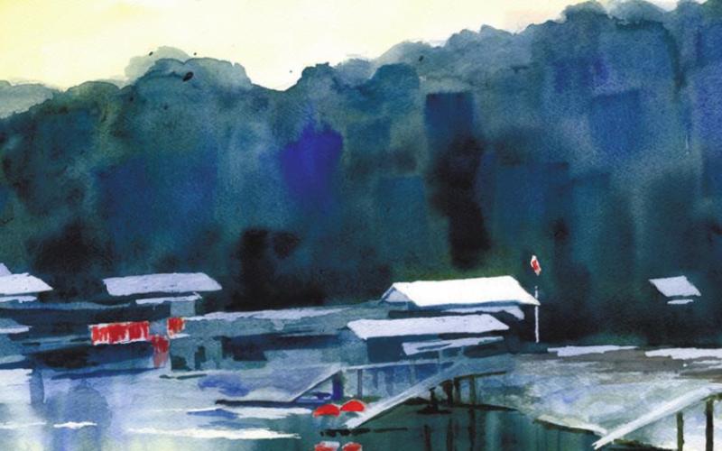 Watercolor gallery opens at MAGallery