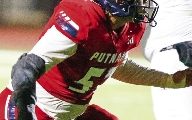 Senior Steven Grandt was an All-Region first-team defensive selection. LANCE McCURLEY/Staff