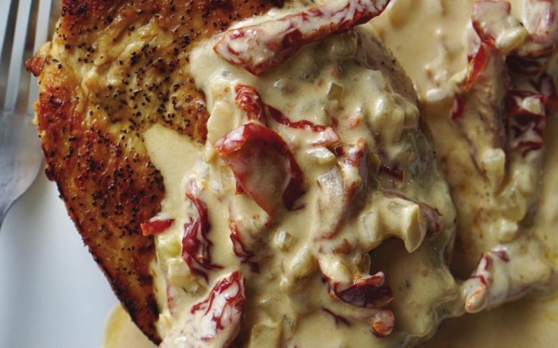 Chicken with Creamy Sun-Dried Tomato Sauce