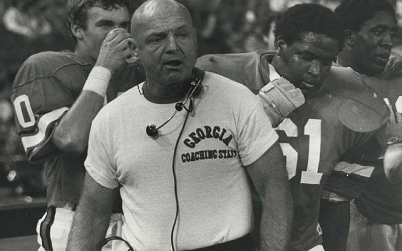 Erk Russell was Georgia football's defensive coordinator for 17 years and helped start the football program at Georgia Southern. (Photo Courtesy of the UGA Hargrett Library)