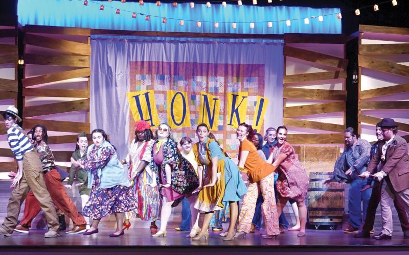 Talented, young members of the Broadway Intensive brought the musical “HONK!” to life on The Plaza stage and received rave reviews after just a couple of weeks of preparation and rehearsal.