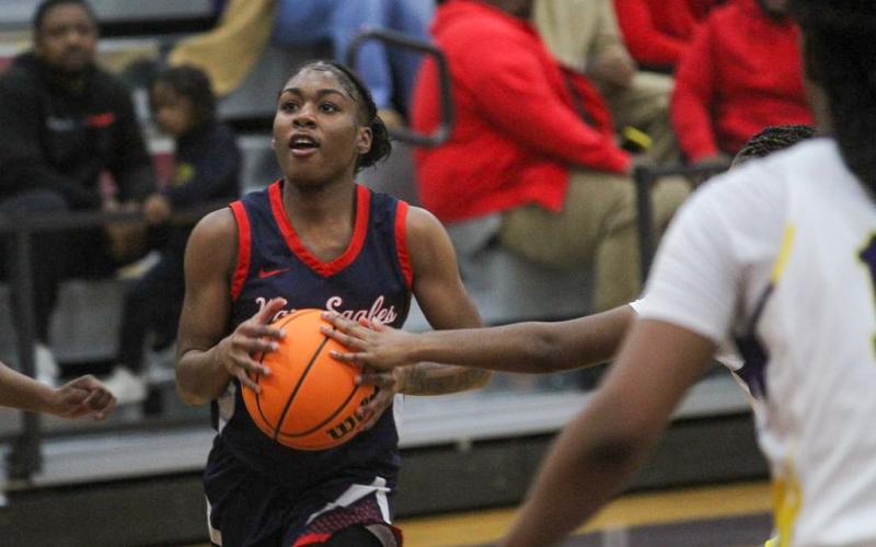 Putnam County junior Journey Waller has been one of the team's top scorers so far this season. LANCE MCCURLEY/Staff