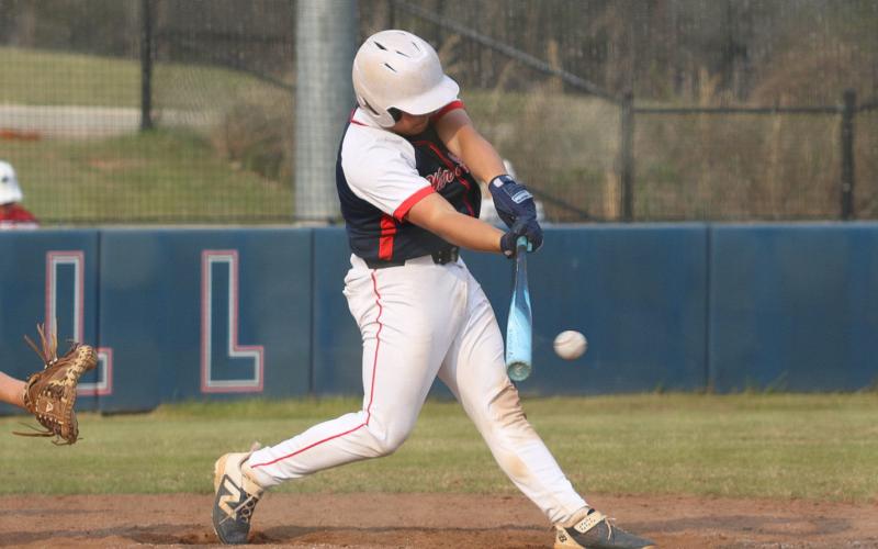 Putnam County senior Jackson Dodd had a big series at the plate against Social Circle last week. TREY NORRIS/Staff