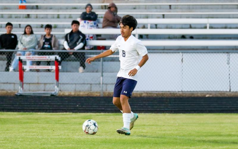 Putnam County senior midfielder Jared Arreola has scored five goals — second on the team — while leading the squad with seven assists so far this season. LANCE McCURLEY/Staff