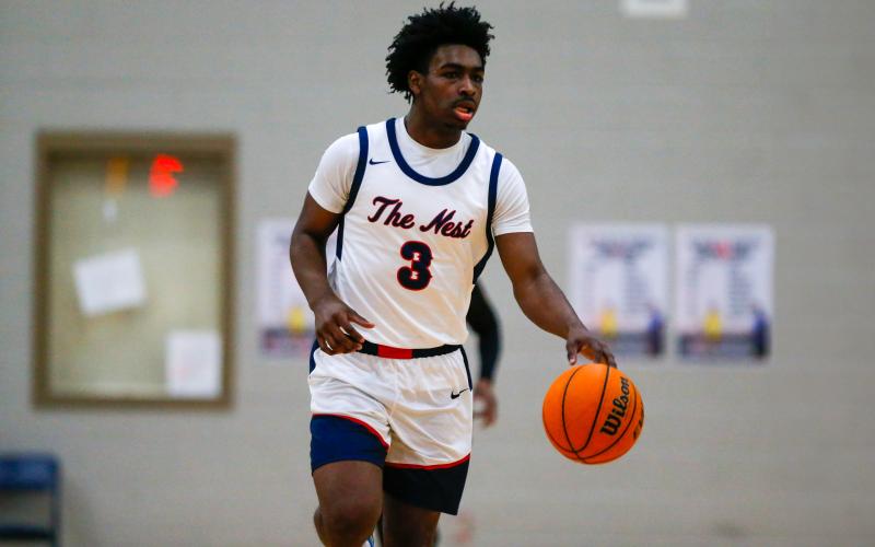 Putnam County senior guard Jmari Greene finished with 23 points against Dublin. LANCE MCCURLEY/Staff