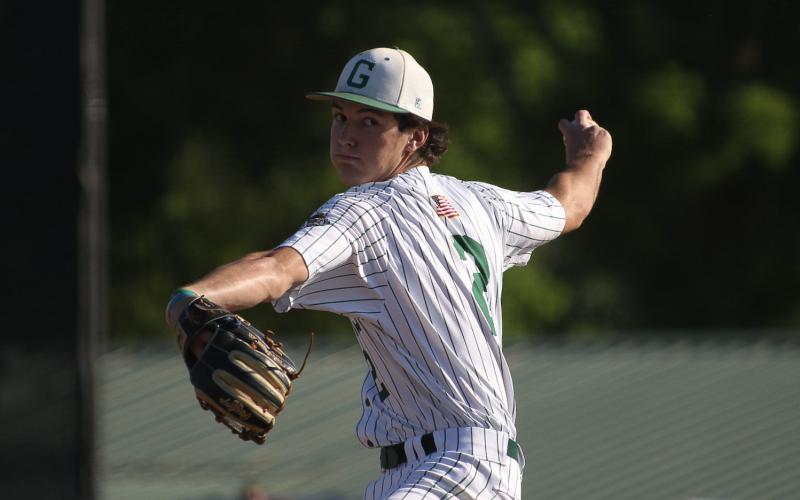 Gatewood’s Ben Brannen gets set to deliver a pitch during a recent game. TREY NORRIS/Staff