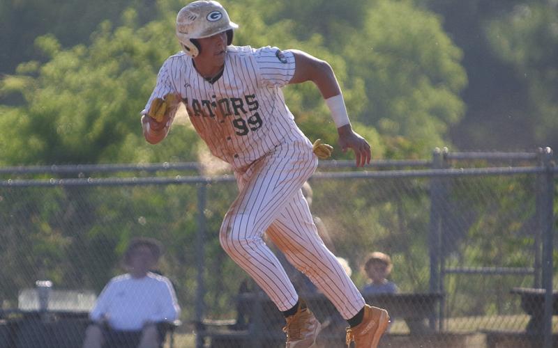 Gatewood slugger Connor Mitchem rounds the bases during a recent game. TREY NORRIS/Staff