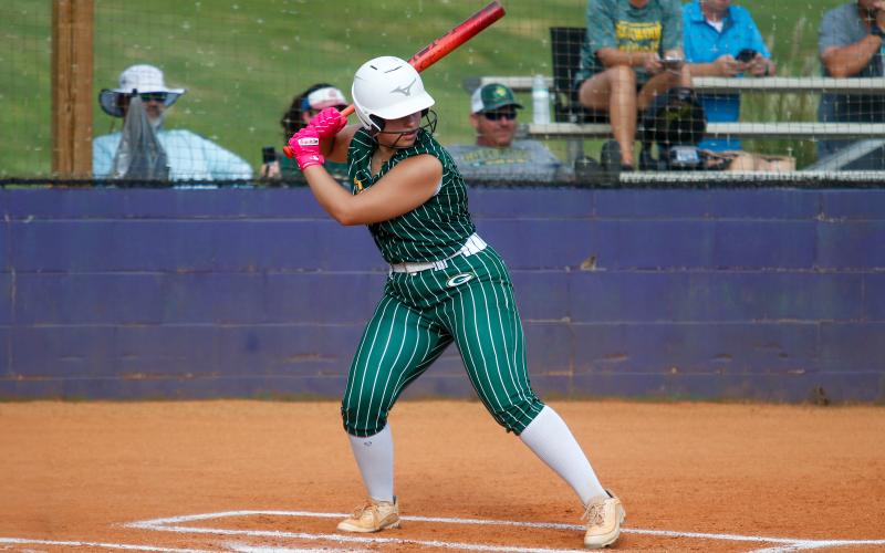 Senior Avery Hill has been a key contributor for the Gators this season, including a standout performance in the team’s comeback win over Athens Christian on Aug. 18. LANCE MCCURLEY/Staff