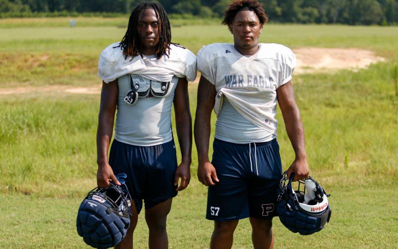 War Eagle seniors Elijah Dunn and Blake Williams are confident this could be the season the program finally breaks through. LANCE MCCURLEY/Staff