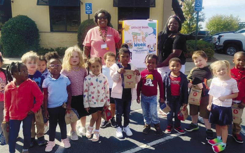 Putnam County Pre-K students from Ms. A Waller’s and Ms. K Johnson’s class made a visit to Zaxby’s, alongside Hwy. 441. CONTRIBUTED