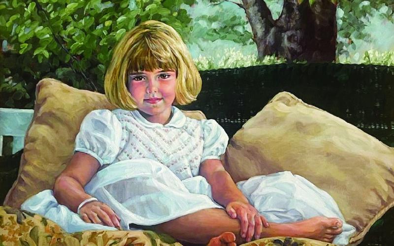 Martha Lower’s portrait of Bostwick’s Peyton Nunn as a child