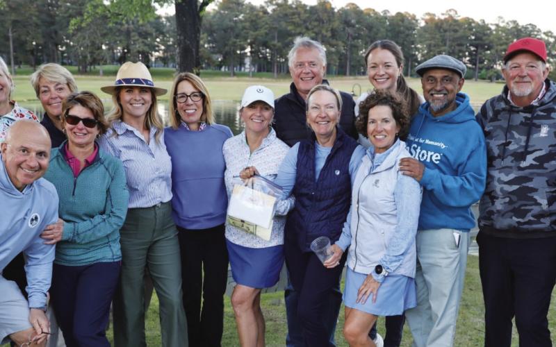 The Cuscowilla Fore Good Tournament Steering Committee and Habitat for Humanity of Putnam team celebrated a successful tournament, raising more than $134,000 for HFHP’s planned Carter Crossing affordable housing development. CONTRIBUTED