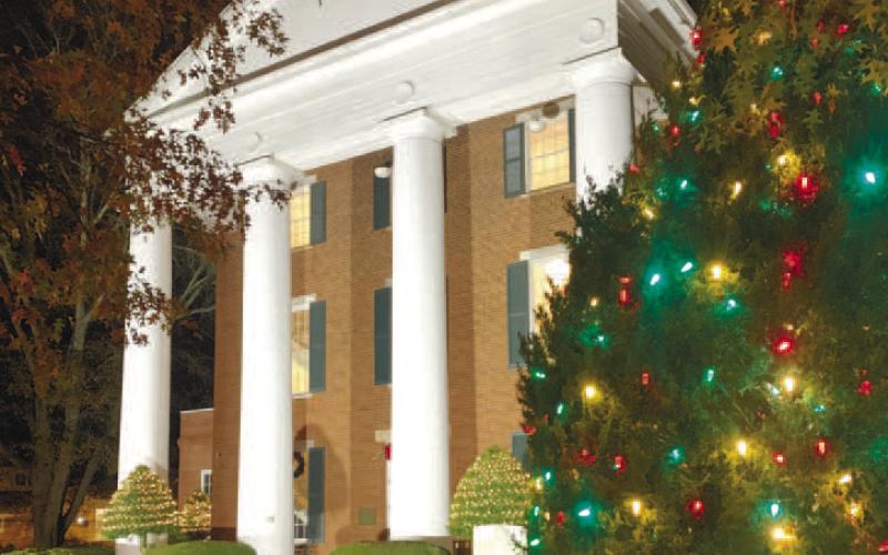 Join the Greensboro community and Mayor Corey Williams as they light the Christmas tree by the courthouse. CONTRIBUTED