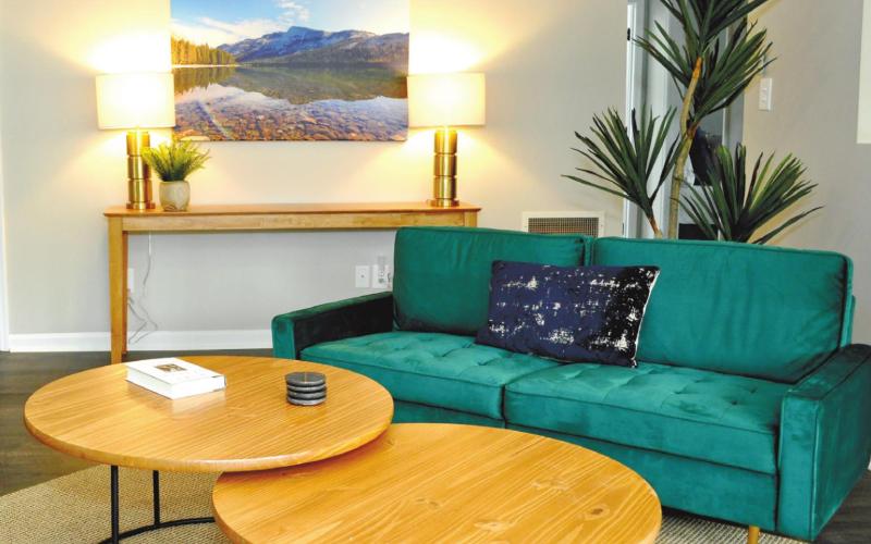 Decorated and furnished by Sue Stephens with funds from the Benjamin John Stephens Foundation, St. Mary’s Mercy Guest Cottage provides a comfortable refuge for out-of-town families who need a place to stay while visiting a loved one in the hospital or hospice. CONTRIBUTED