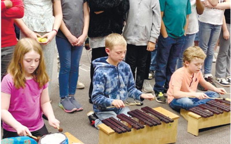 Putnam County students make fine arts presentations.