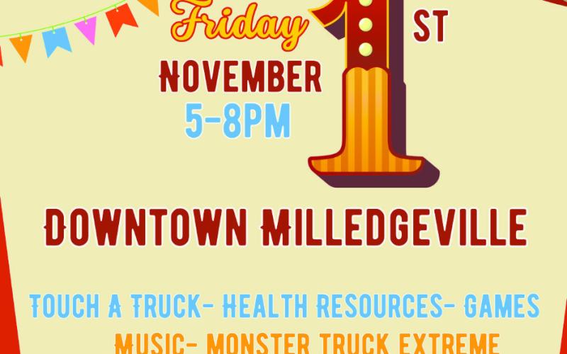 The event is on Nov. 1st from 6-8 p.m on the 100 block of North Wilkinson Street.