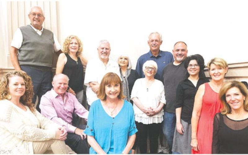 Front row, from left, are: Becky Nipper, Bill Dudley and Sarah Daly-Weir; back row: Phil Armstrong, Michelle Saarela, Johnny Wagoner, Darlene McCumiskey, Sandy Young, Dan Kniffen, Brent Mero, Greter Naranjo, Sue Strange and Diane Shinneman. CONTRIBUTED