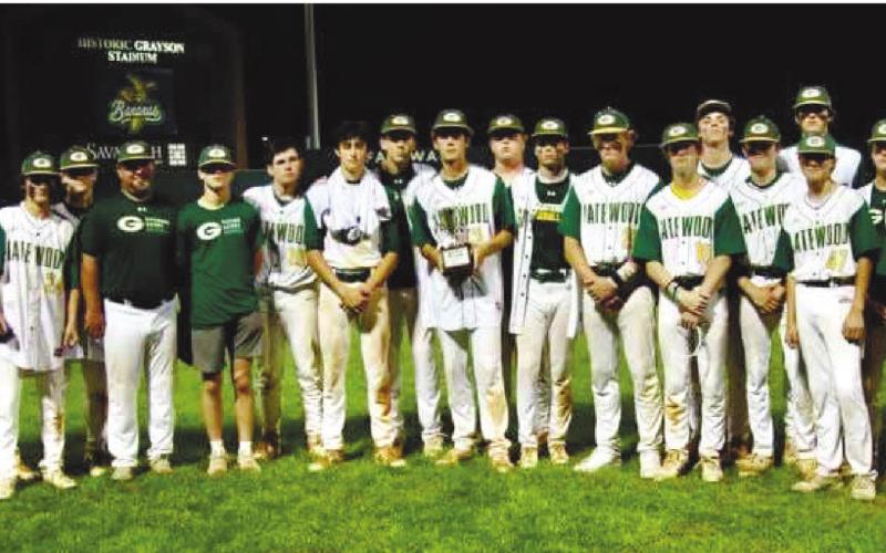 Gatewood (20-12, 12-2) reached the GISA Class AA state championship game for a second straight year but just came up short. CONTRIBUTED