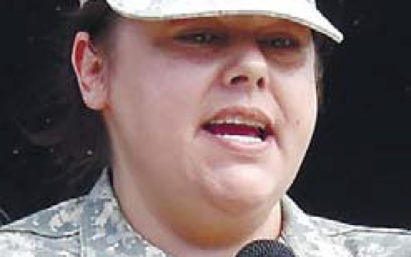 VFW Post 6686 Commander Nikki Barker. LYNN HOBBS/Staff