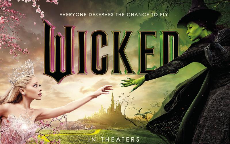 At the announcement of the Wicked Witch of the Wests’ death, Glinda the Good reminisces and retells her connection with Elphaba, the girl turned ‘wicked.’ COURTESY OF UNIVERSAL PICTURES
