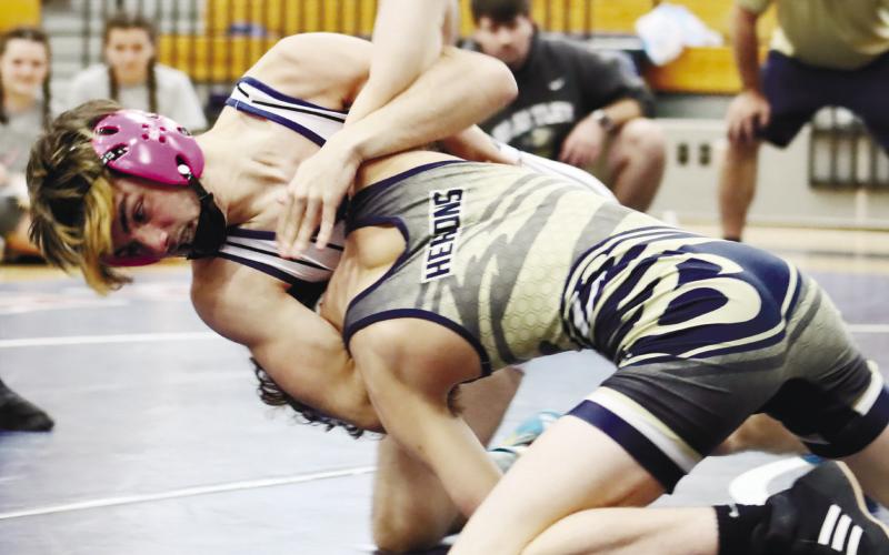 Wyatt Stanley will be one of the Putnam boys’ top wrestlers this season. ARELLA CASH/File photo