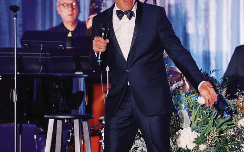Michael Feinstein performs to a sold-out ballroom. CONTRIBUTED