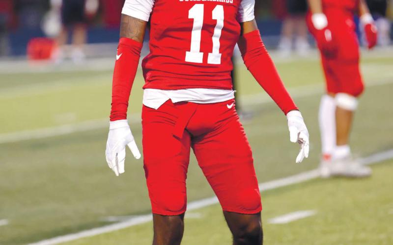 Thornton led the Patriots in interceptions during their 2022 season as a true freshman. CONTRIBUTED