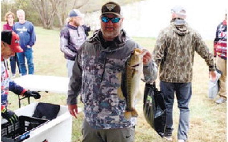 Big Fish winner Charlie Adams.
