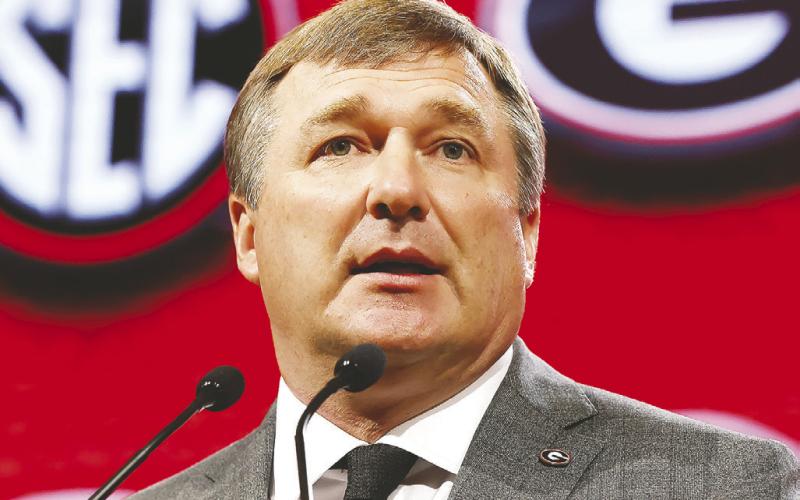 Georgia head coach Kirby Smart spoke to members of the media on Tuesday, July 18 about the upcoming season. COURTESY OF SEC MEDIA COMMUNICATIONS