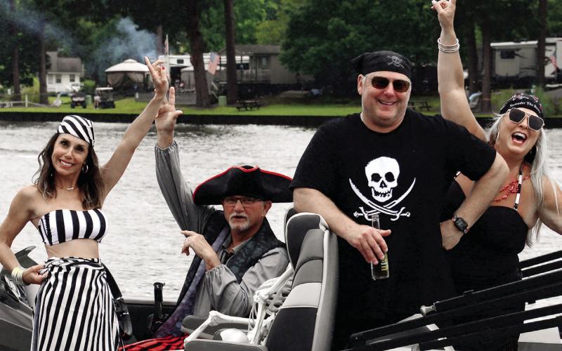 And a good time was had by all! That could easily be the official motto of the annual Pirate Parade on Lake Sinclair.