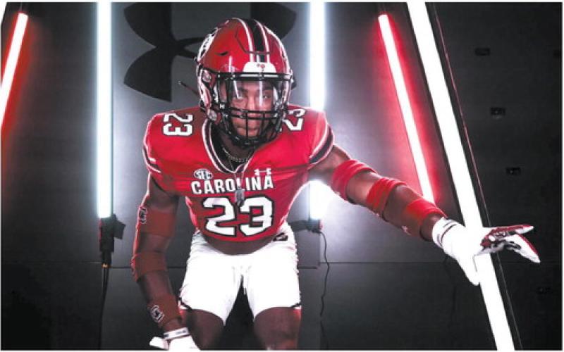 Kilgore is tied for the team’s most tackles with 18 through two games. COURTESY OF UNIVERSITY OF SOUTH CAROLINA ATHLETICS