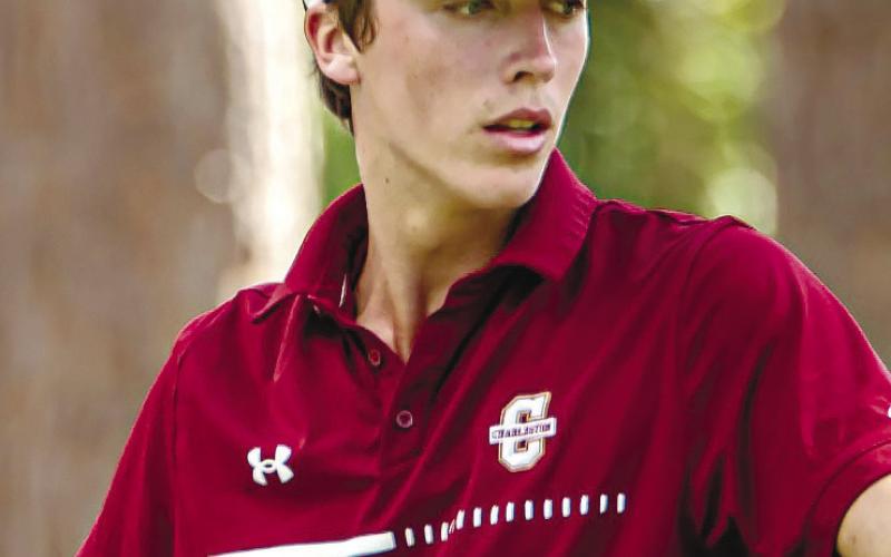 Max Dupree, 21, currently plays for College of Charleston and thanks his parents, Lee and Tina Dupree, for supporting his career on the links. CONTRIBUTED