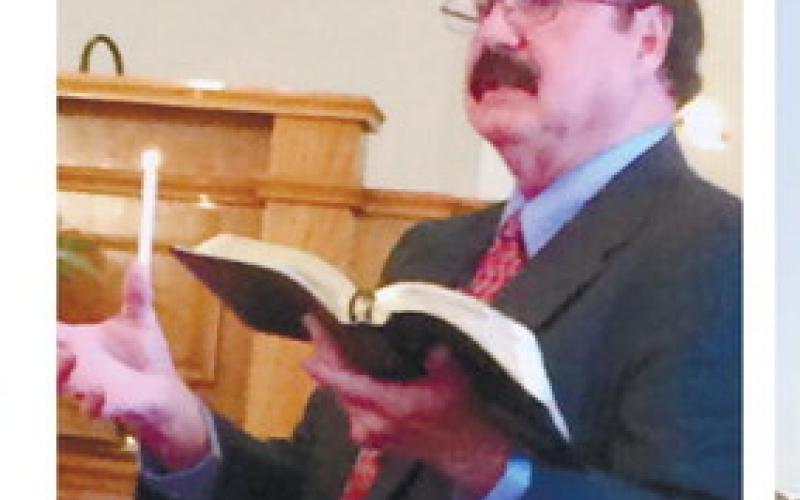 Current pastor Dr. James Smith preaches to his congregation. CONTRIBUTED