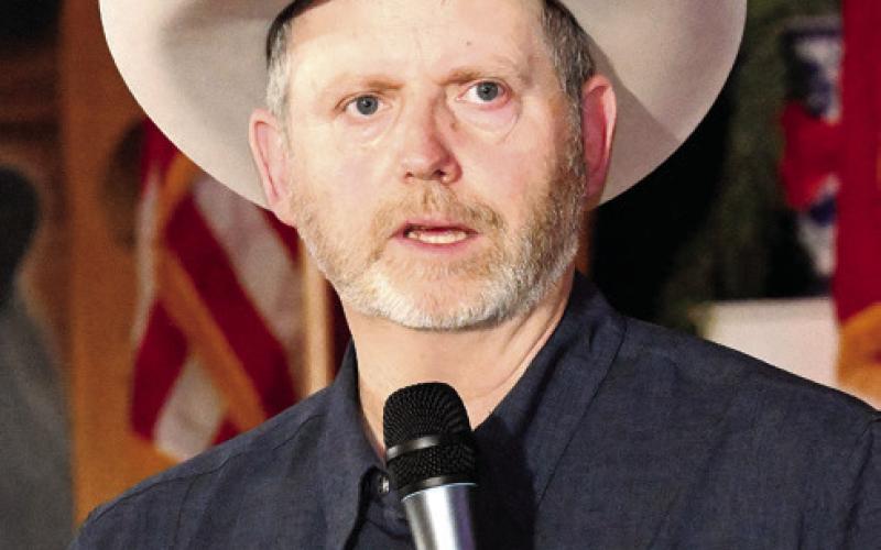 Retired Green Beret Mark Nutsch, who served five combat tours, was the keynote speaker at the Honoring Our Heroes event, March 14, at Briarpatch Farms in Eatonton. CONTRIBUTED